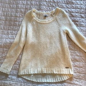 Cream sweater